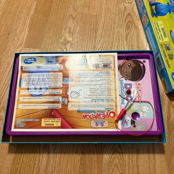 Disney Doc McStuffins Operation Game Hasbro 2013 - Picture 4 of 5